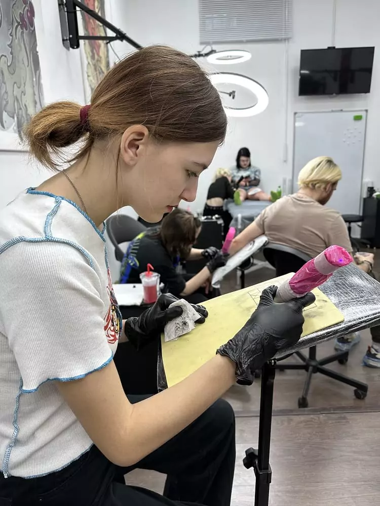 Экспресс курс тату мастера в группе